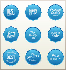 Premium quality retro Labels