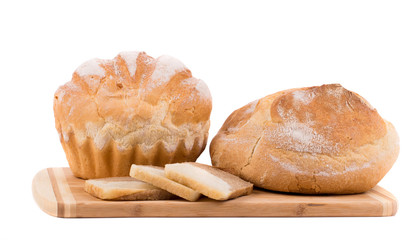 White bread.