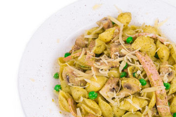 Tasty italian pasta.