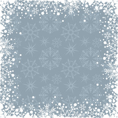 Christmas decoration frame. Abstract Illustration