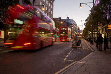 London Bus in Oxford Street
