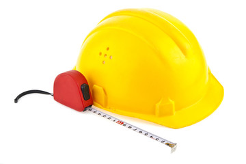 Fototapeta premium meter and a helmet