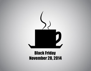 black friday cafe,vector design,eps10