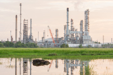 Fototapeta premium Industrial plant power station