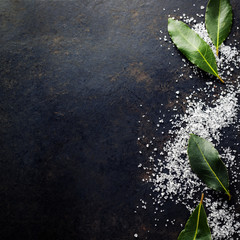 Bay Leaves with Sea Salt