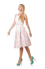 Young woman in fashion concept