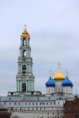 Fototapeta na wymiar Holy Trinity Sergius Lavra. Sergiev Posad. Moscow region
