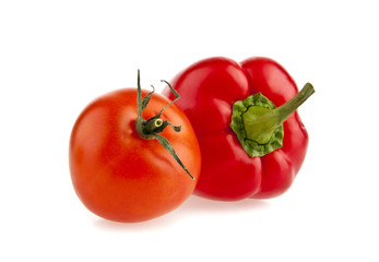 tomato and pepper