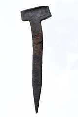 old rusty nail