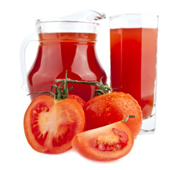 tomato juice and tomato