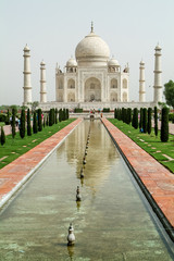 Taj Mahal in Agra, india