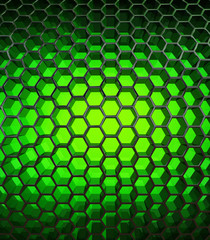 Abstract cell background. Green