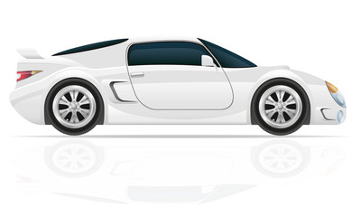 sport car vector illustration