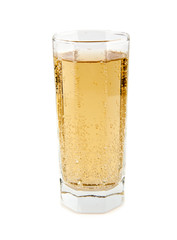 carbonated soft drink in a glass