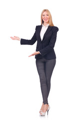 Woman businesswoman in business concept