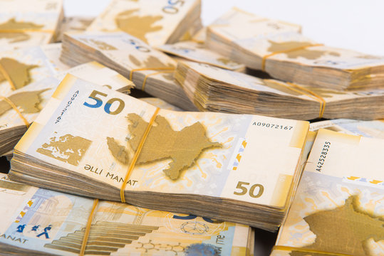 Stack of money in business concept