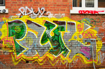 Graffiti Street Art Wall