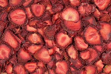 Dried strawberries