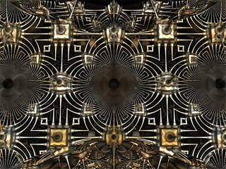 Computer rendered virtual scenery