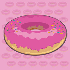 Strawberry Donut