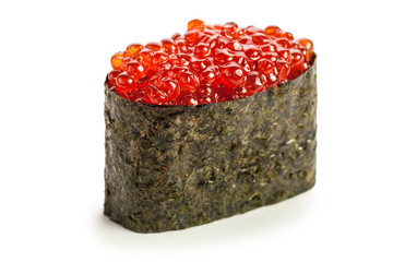Ikura Gunkan maki sushi