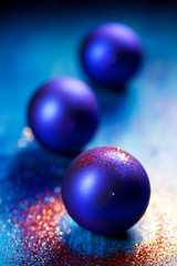 Christmas glass balls