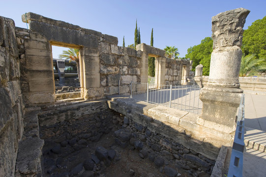 The synagogue of Capernaum
