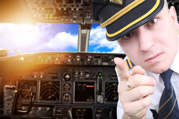 Furious pilot draws attention to the intolerable passengers