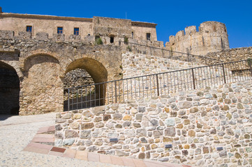 Swabian Castle of Rocca Imperiale. Calabria. Italy.