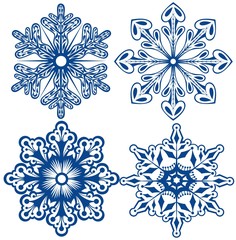 Vector Snowflakes