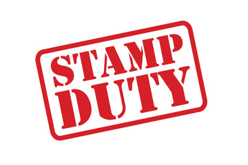 STAMP DUTY red Rubber Stamp vector over a white background.