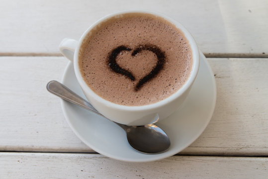 Coeur en café 3