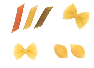 Naklejka premium pasta isolated