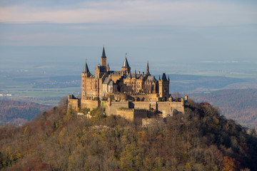 Fairy tale castle Burg Hohenzollern
