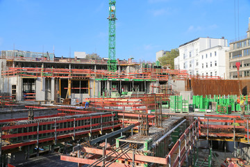 Fototapeta premium Großbaustelle_2014
