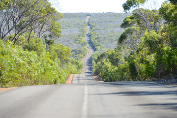 route vallonnée - Australie