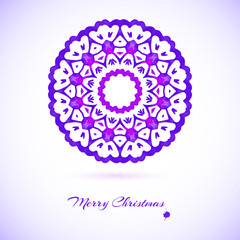 snowflake, flower, folk style.