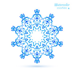 snowflake, flower, folk style.