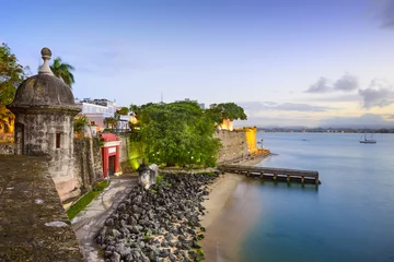 Gordijnen San Juan, Puerto Rico © SeanPavonePhoto