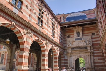 Obraz premium façcades de toulouse