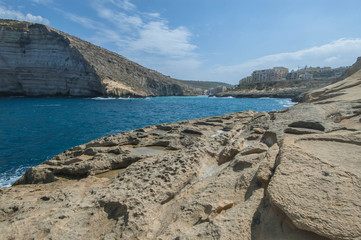 Xlendi coast scenery