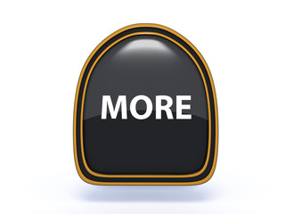 More pick icon on white background