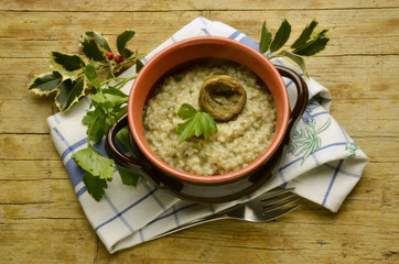 Risotto med kronärtskockor und alcachofras Expo Milano 2015