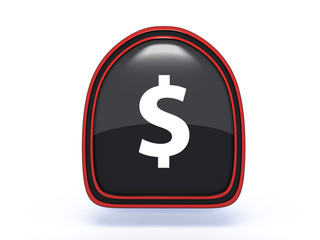 Obraz premium money pick icon on white background