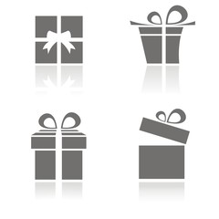 Iconos regalos serie