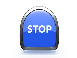 stop pick icon on white background