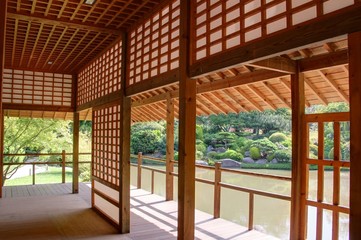 Naklejka premium jardin japonais