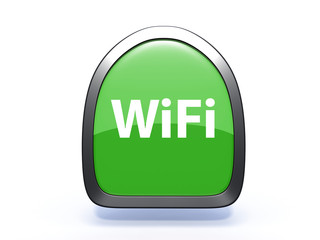 wifi pick icon on white background