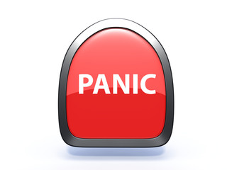 panic pick icon on white background