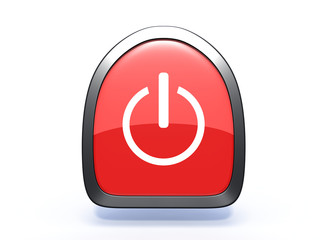 power pick icon on white background